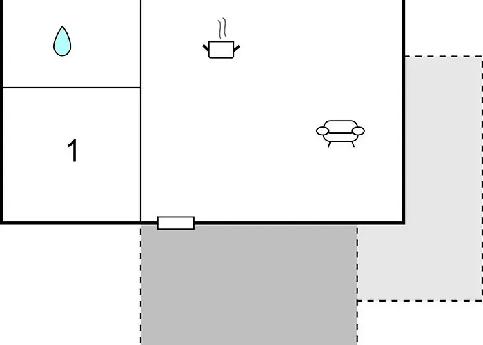 Lovely In With Kitchen Semesterbostad